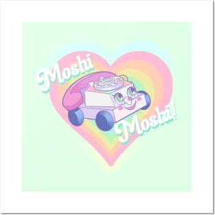 Moshi moshi Posters and Art